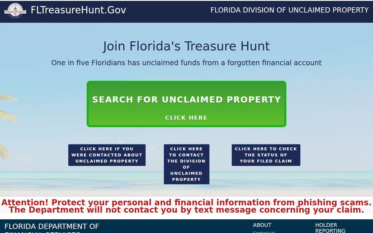 Altamonte Springs neighbors unclaimed property search